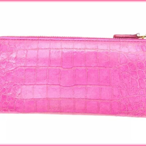 miumiu Wallet Purse Long Wallet Pink Woman Authentic Used - Picture 2 of 5